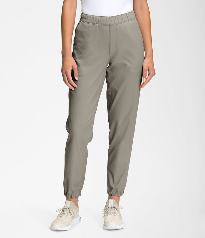 The North Face Womens Pants City Standard High-Rise Jogger 567OCJUBZ - Grey